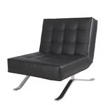 Fauteuil convertible Wave One Imitation cuir - Cuir synthétique Yuma : Noir