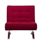 Fauteuil convertible Wave One Tissu Tissu Bora : Rouge