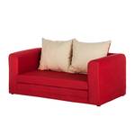 Schlafsofa Petty Microfaser Rot