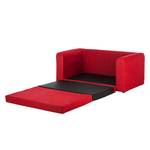 Schlafsofa Petty Microfaser Rot