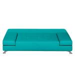 Schlafsofa Angie Webstoff Petrol / Schwarz