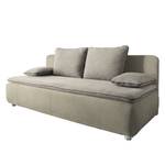 Schlafsofa Arta Flachgewebe / Strukturstoff - Beige