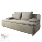 Schlafsofa Arta Flachgewebe / Strukturstoff - Beige