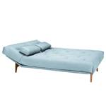 Schlafsofa Aslak Webstoff - Pastellblau