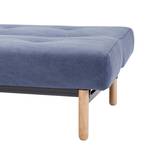 Schlafsofa Asmund II Webstoff - Jeansblau