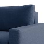 Schlafsofa Aura Webstoff Blau - Breite: 156 cm