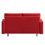 Schlafsofa Aura Webstoff Rot - Breite: 176 cm