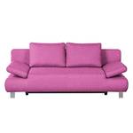 Schlafsofa Beernem Webstoff Pink