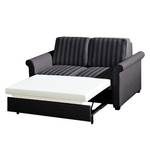 Schlafsofa Bernadett Webstoff Dunkelgrau - Liegefläche: 150 x 210 cm - Breite: 188 cm