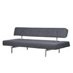 Schlafsofa Bosco Button Webstoff - Grau