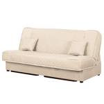 Canapé convertible Bueno Vista Tissu structuré - Beige clair