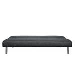 Canapé convertible Calow Tissu - Anthracite clair