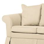 Schlafsofa Campagne (2,5-Sitzer) Webstoff - Beige