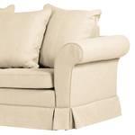 Canapé convertible Campagne (2 places) Tissu - Beige