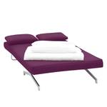 Schlafsofa Cardini Due Webstoff Stoff Zahira: Aubergine