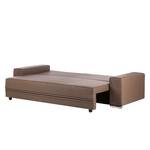 Canapé convertible City Lounge Cuir synthétique taupe