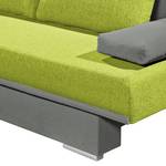 Clic-clac Competa Tissu / Microfibre - Vert citron / Gris - Avec éclairage