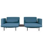 Schlafsofa Copperfield I Webstoff Webstoff - Stoff Bora: Blau