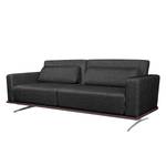 Schlafsofa Copperfield I Webstoff Webstoff - Stoff Parsa: Grau-Schwarz