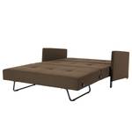 Schlafsofa Cubed 140 I Webstoff Stoff Coastal: Slate Brown