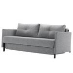 Schlafsofa Cubed 160 I Webstoff Granit