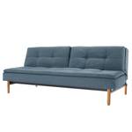 Schlafsofa Dublexo I Webstoff Stoff Soft: Indigo