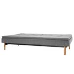 Schlafsofa Dublexo I Webstoff Stoff Twist: Charcoal