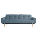 Schlafsofa Dublexo II Webstoff Stoff Soft: Indigo