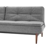 Schlafsofa Dublexo III Webstoff Stoff Twist: Charcoal