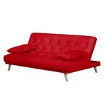 Schlafsofa Emerton Baumwollstoff Rot