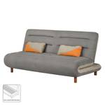 Schlafsofa Energy Webstoff Grau / Cappuccino