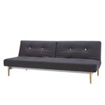 Schlafsofa Fiftynine II Webstoff Anthrazit - Beige - Ulme