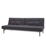 Schlafsofa Fiftynine II Webstoff Anthrazit - Braun - Ulme