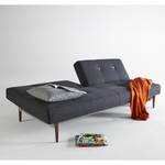 Schlafsofa Fiftynine II Webstoff Anthrazit - Braun - Ulme