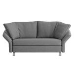 Schlafsofa Florenz Webstoff Webstoff - Grau - Breite: 176 cm