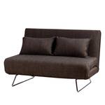 Schlafsofa Frizzo Webstoff Webstoff - Stoff Livia: Braun