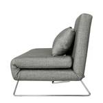 Schlafsofa Frizzo Webstoff Webstoff - Stoff Olessa: Grau