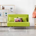 Schlafsofa Frizzo Webstoff Webstoff - Stoff Zahira: Limette