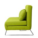 Schlafsofa Frizzo Webstoff Webstoff - Stoff Zahira: Limette