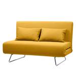 Schlafsofa Frizzo Webstoff Webstoff - Stoff Zahira: Senfgelb