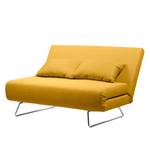 Schlafsofa Frizzo Webstoff Webstoff - Stoff Zahira: Senfgelb