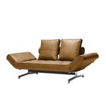 Schlafsofa Ghia Antiklederlook - Braun