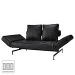 Canapé convertible Ghia Laser Legs Tissu - Cuir Look : 582 Black