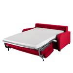 Canapé convertible Glan Microfibre - Rouge