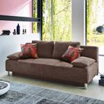 Schlafsofa Guam Microfaser Braun