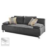 Schlafsofa Guam Microfaser Grau