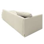 Schlafsofa Guest Webstoff Hellbeige - Armlehne davorstehend links - 2 Kissen