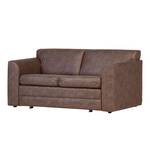 Canapé convertible Helena Aspect cuir marron