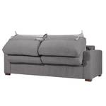 Canapé convertible Henning II Tissu Tissu Kiara : Gris