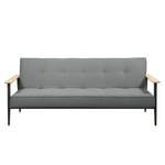 Schlafsofa Henry Webstoff Stoff Livia: Grau